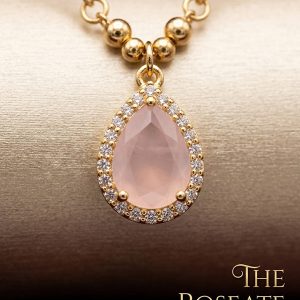 roseate teardrop necklace