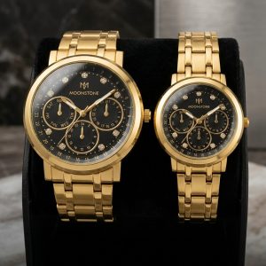 moonston aurora golden couple watch
